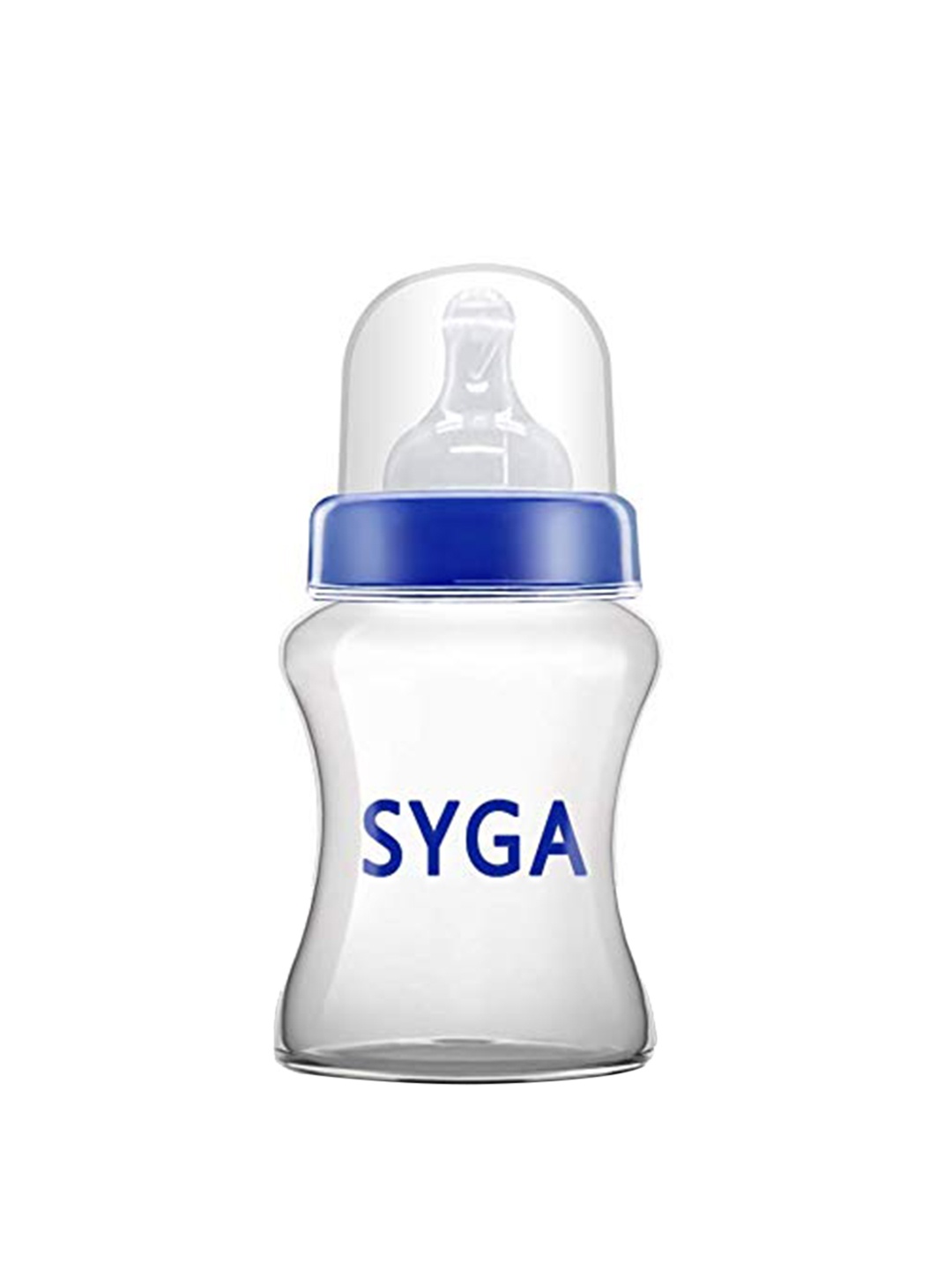 

SYGA Kids Blue & Transparent BPA Free Feeding Bottle