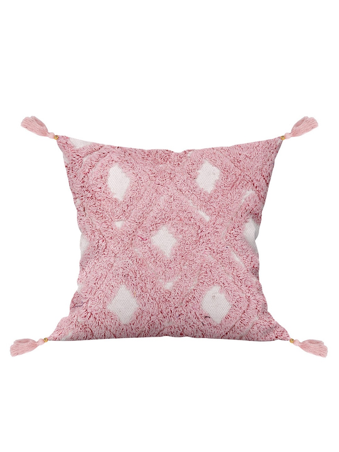 

ASTRID Pink Geometric Square Cushion Covers