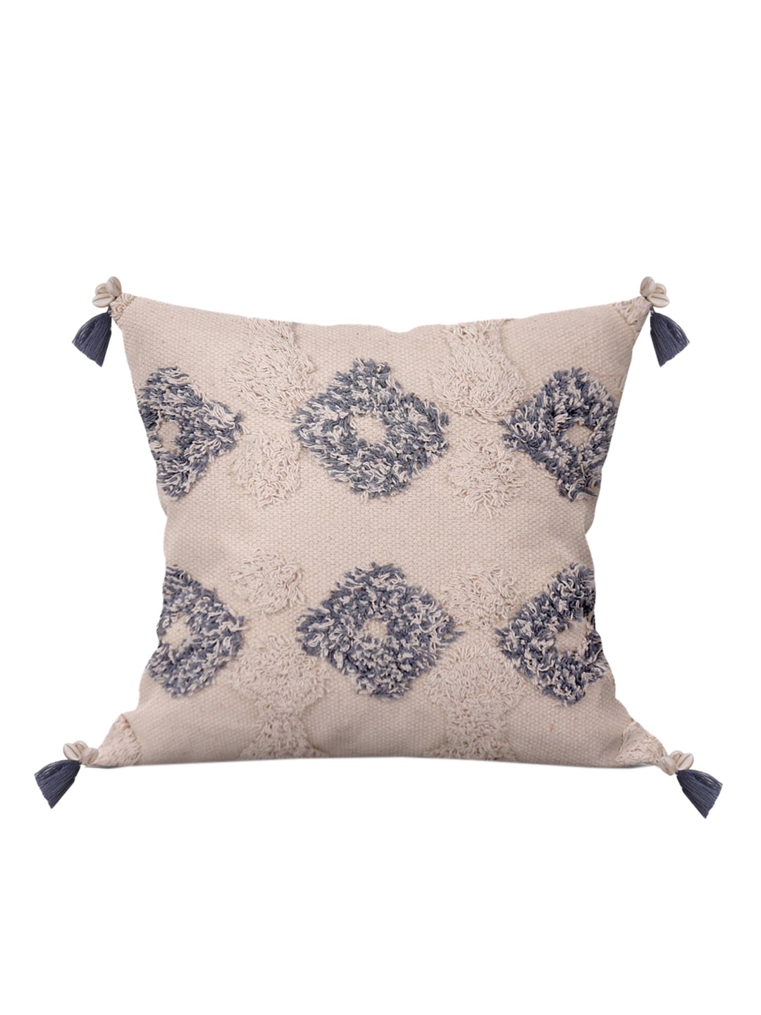 

ASTRID Grey Printed Cushion Cover