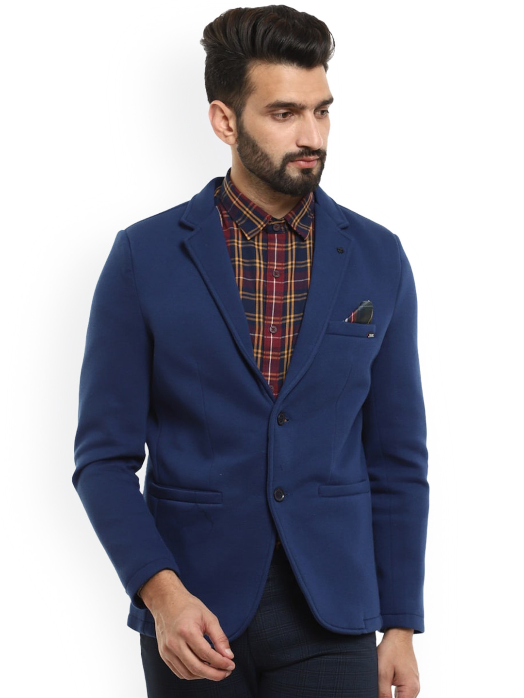 

V-Mart Men Navy Blue Blazers