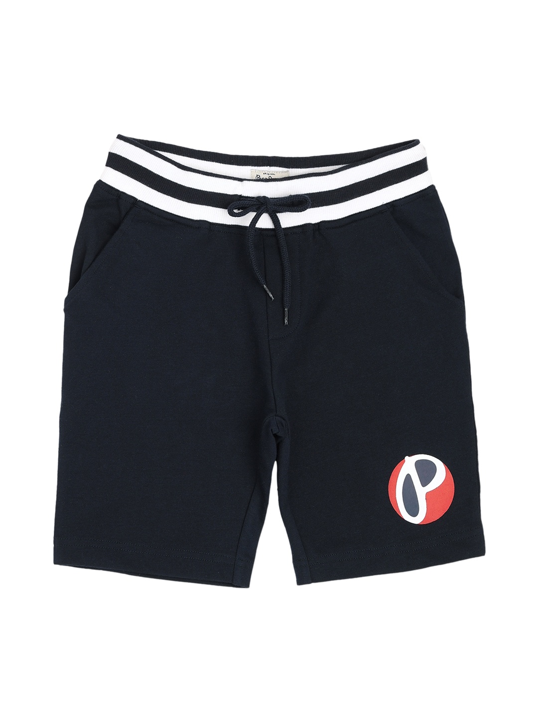 

Pepe Jeans Boys Navy Blue Cotton Shorts