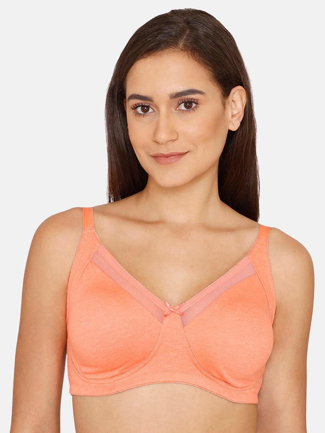 

Zivame Pink Bra Non Padded