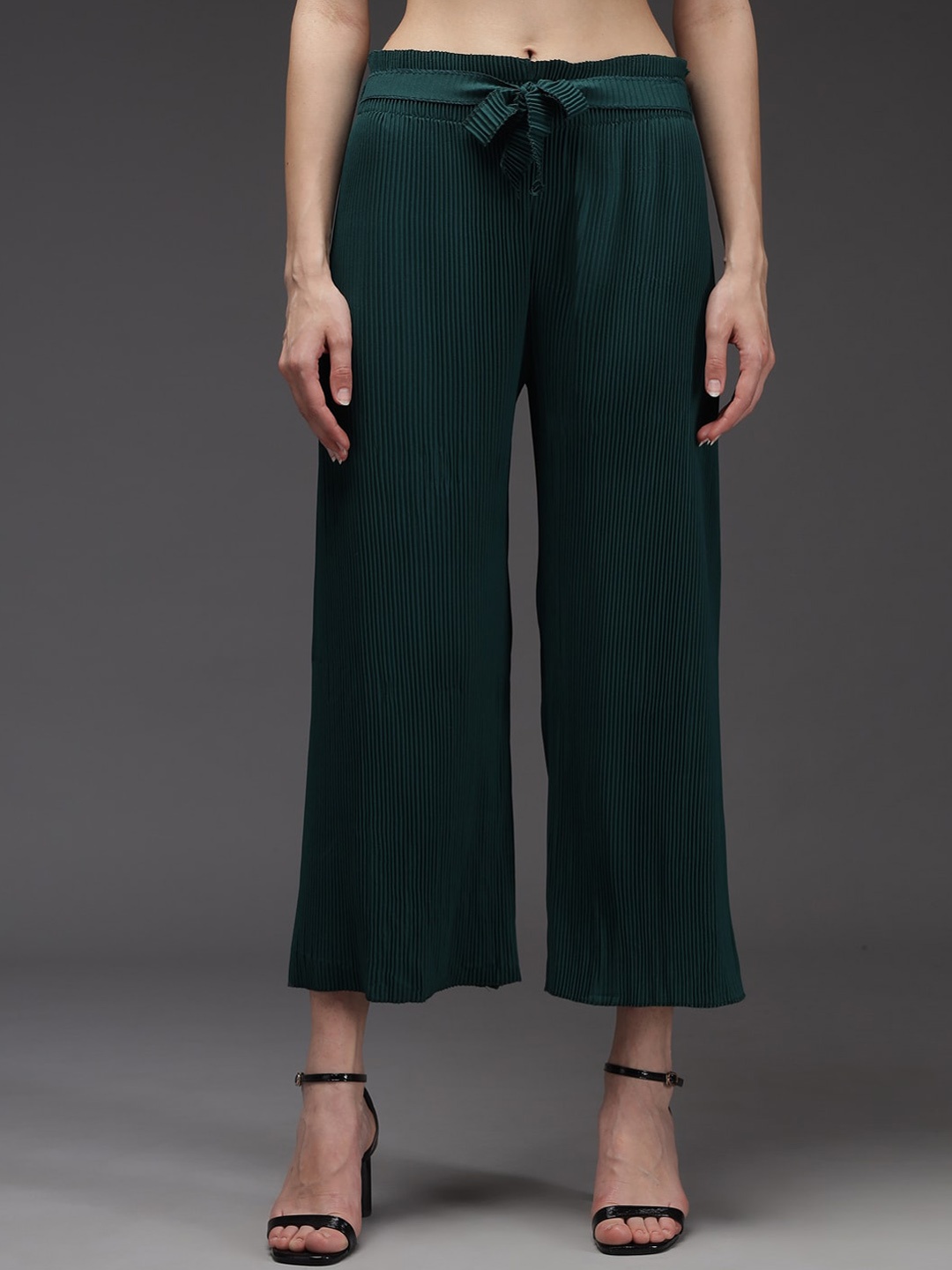 

Darzi Women Green Culottes Trousers