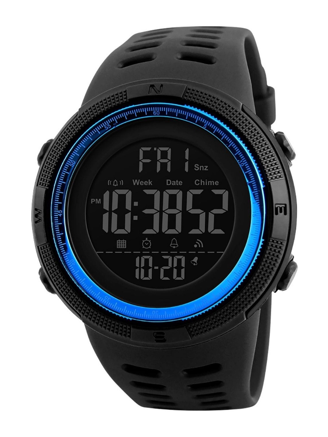 

Skmei Men Blue Straps Digital Watch SKMEI1251BLU