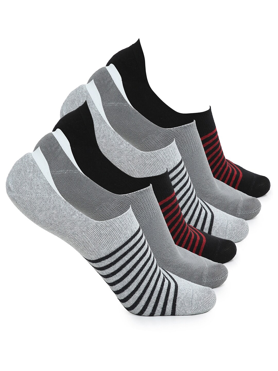 

CRUSSET Men Pack Of 6 Assorted Shoe Liners