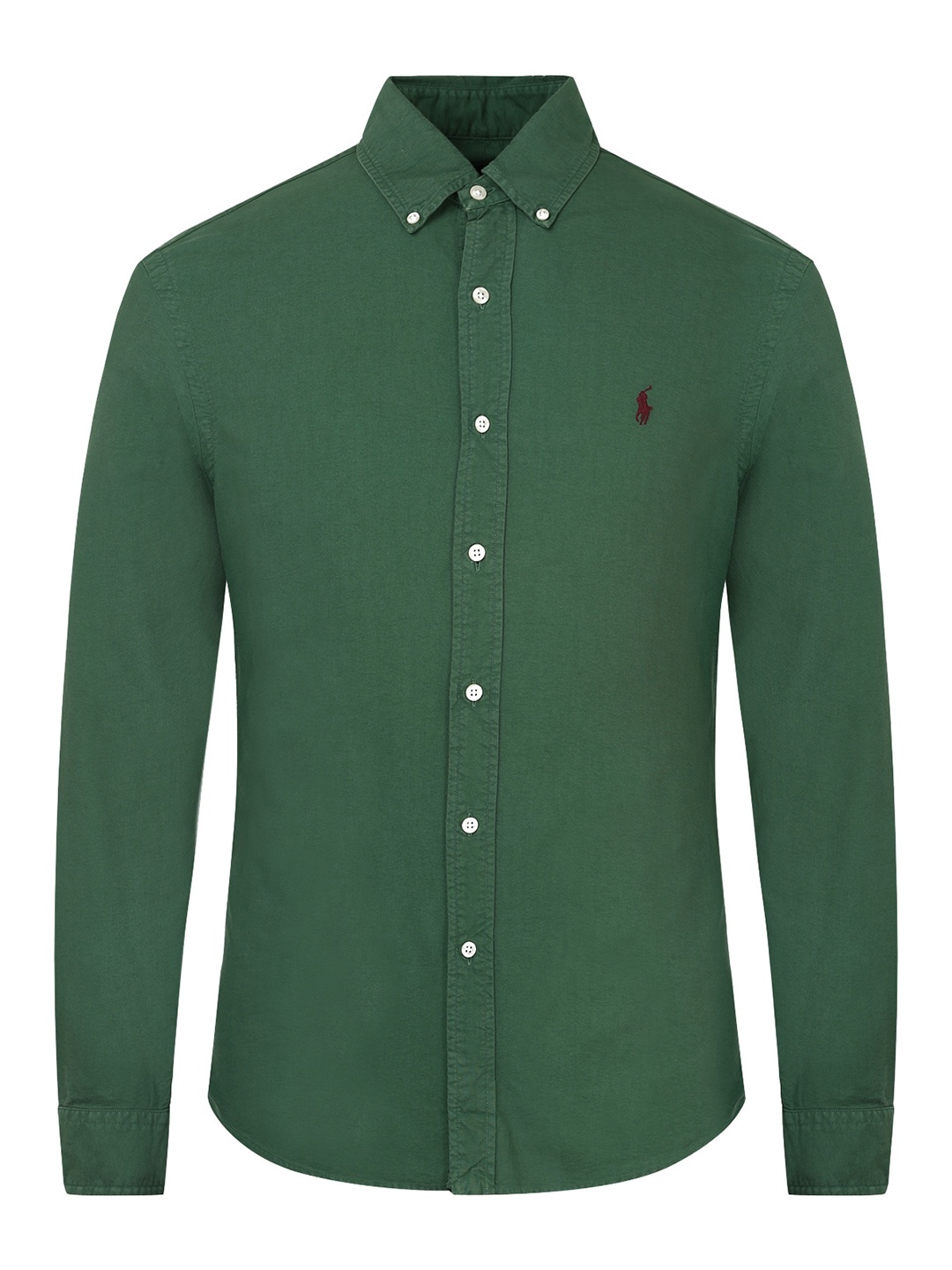

Polo Ralph Lauren Men Green Cotton Casual Shirt