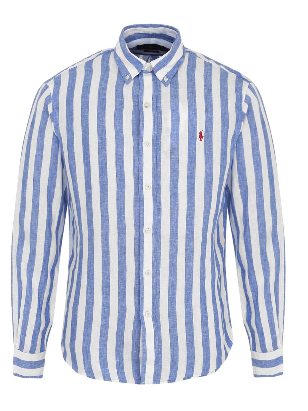 

Polo Ralph Lauren Men Blue Striped Casual Shirt