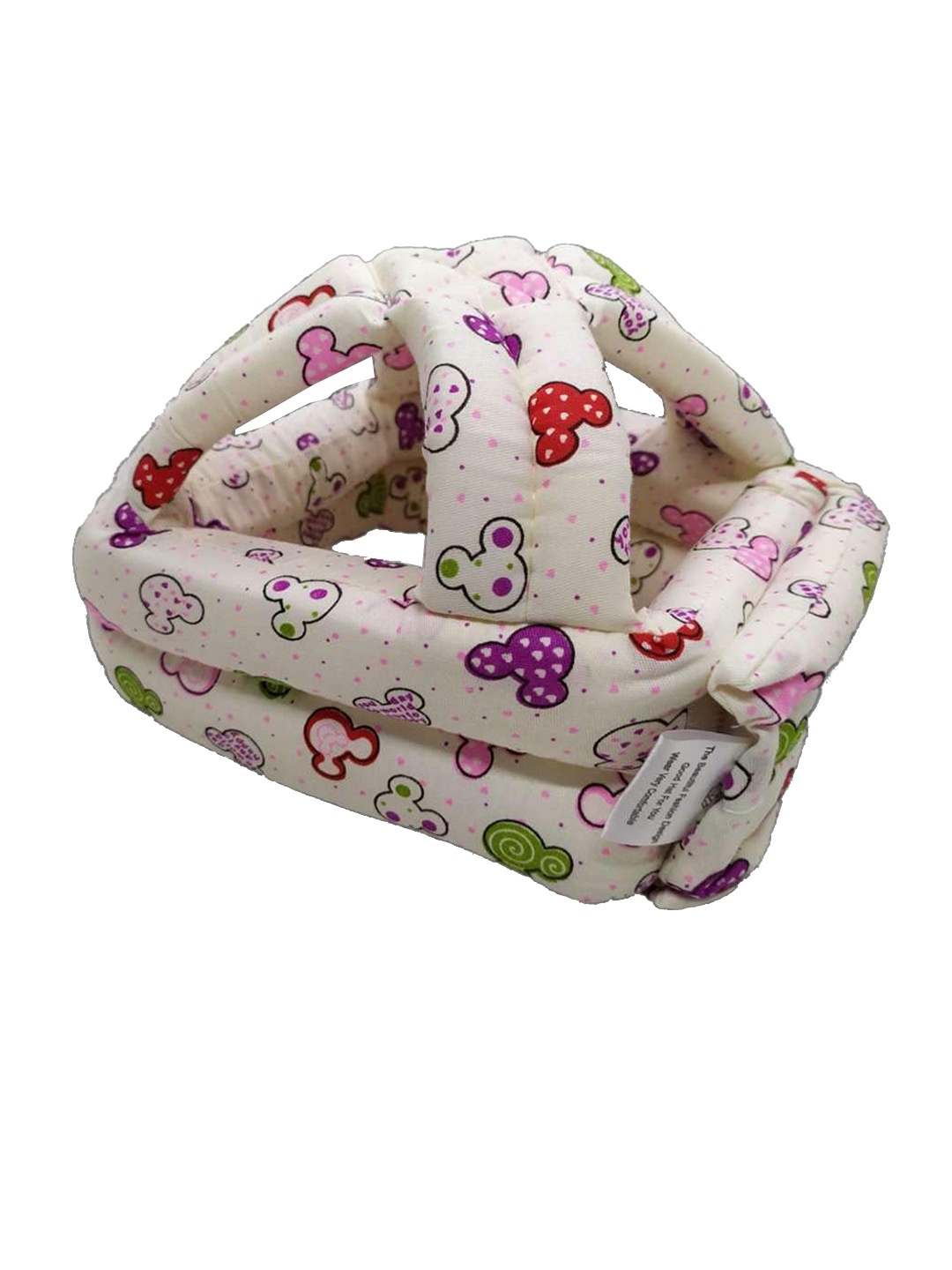 

SYGA Unisex Kids White Graphic Printed Cushioned Safety Helmet