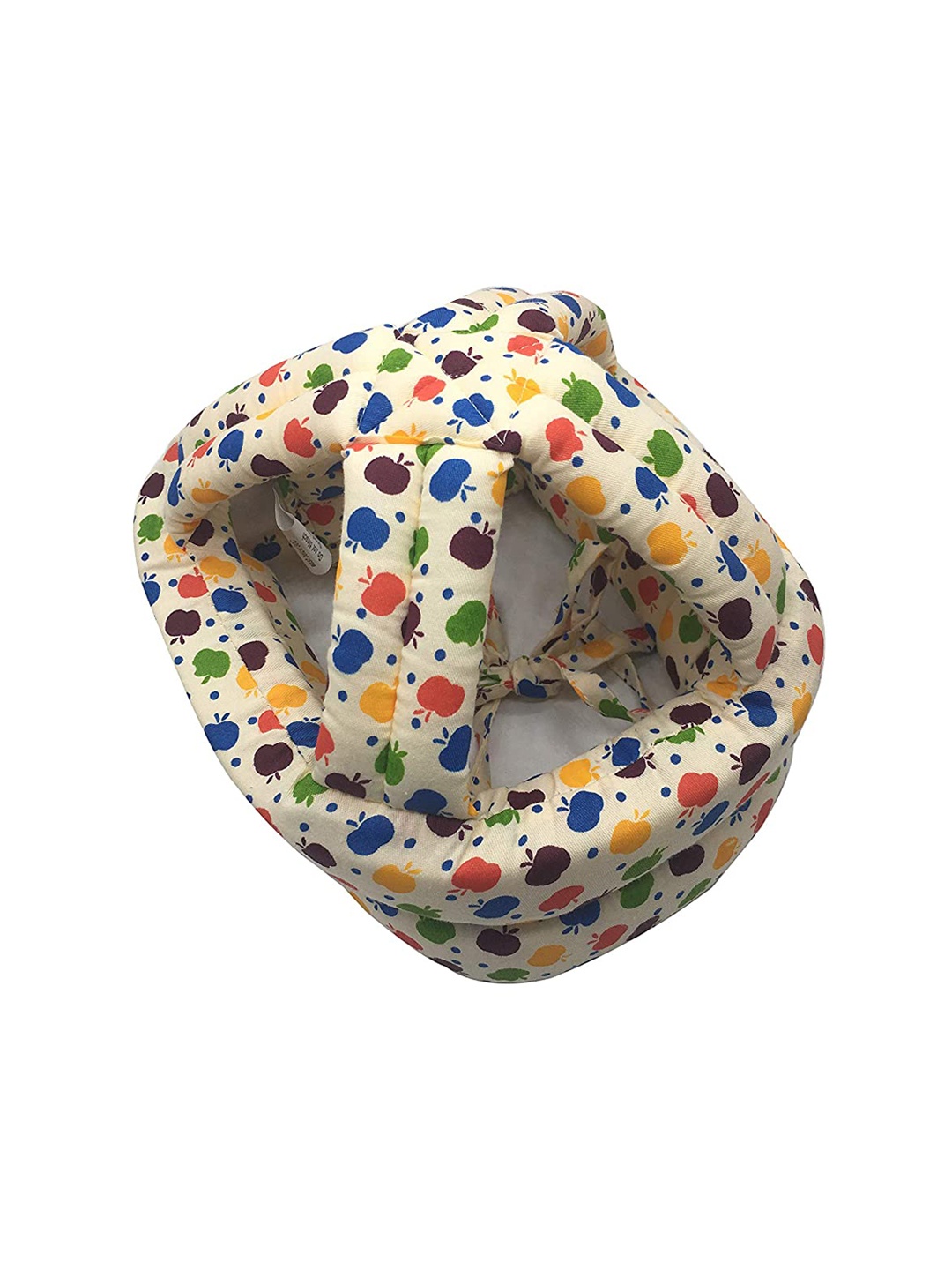 

SYGA Infant Kids Multicoloured Printed Helmet Head Protector, Multi