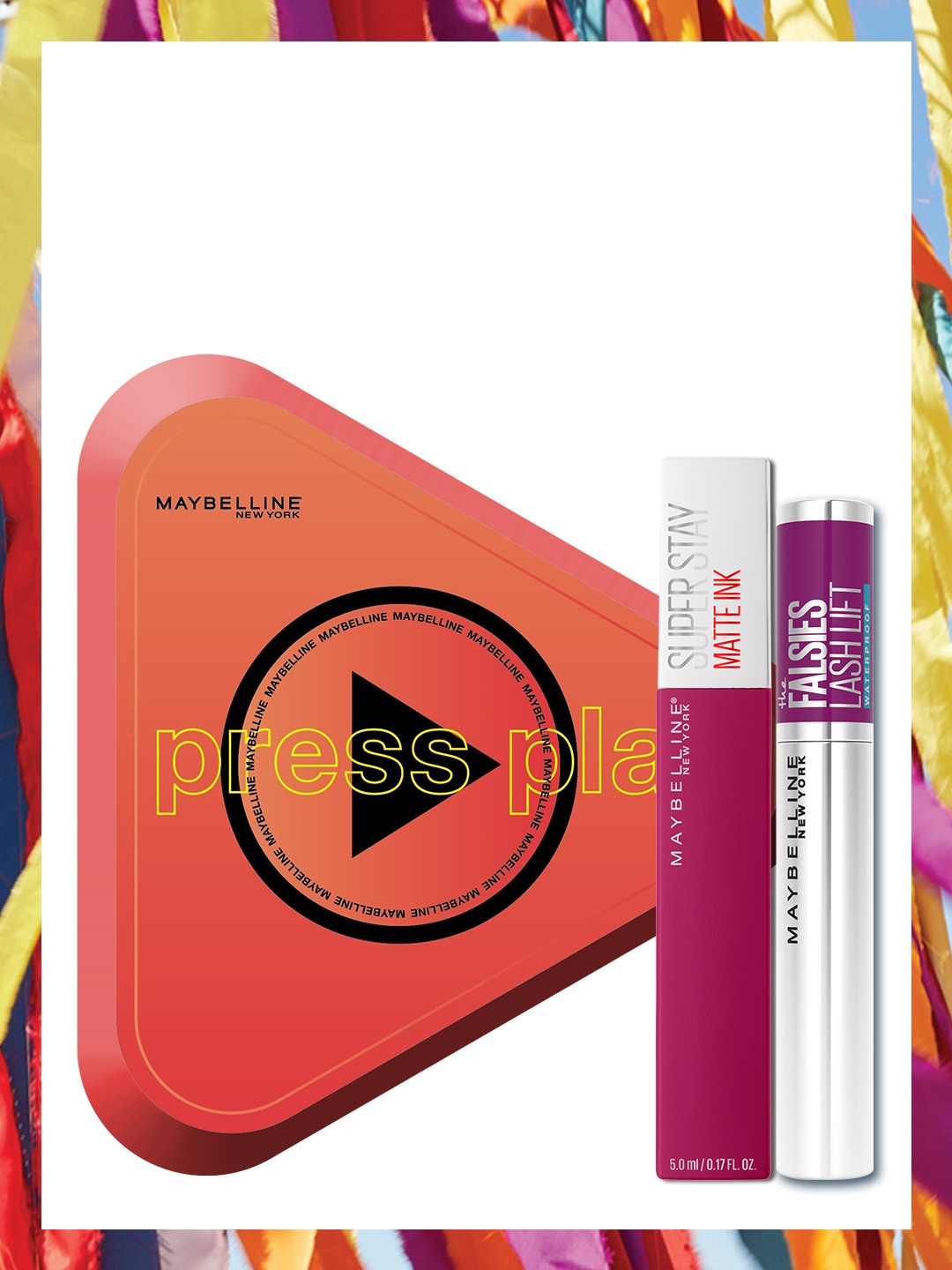 

Maybelline New York Press Play Makeup Essentials Set, Pink