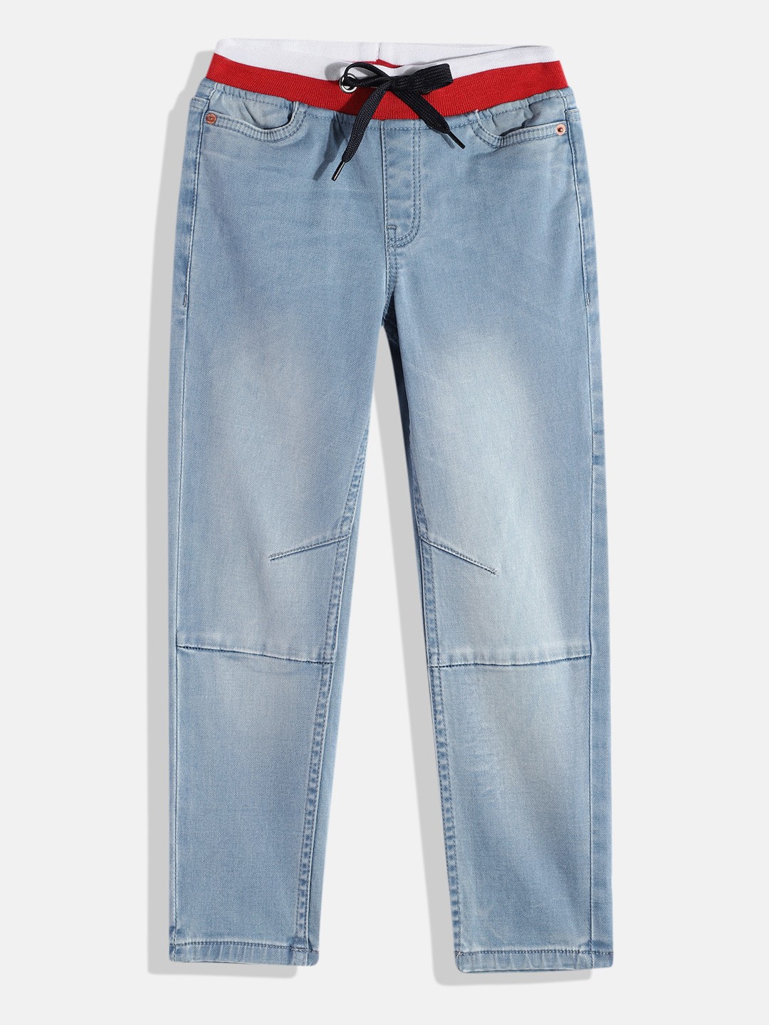

Allen Solly Junior Boys Heavy Fade Stretchable Jeans, Blue