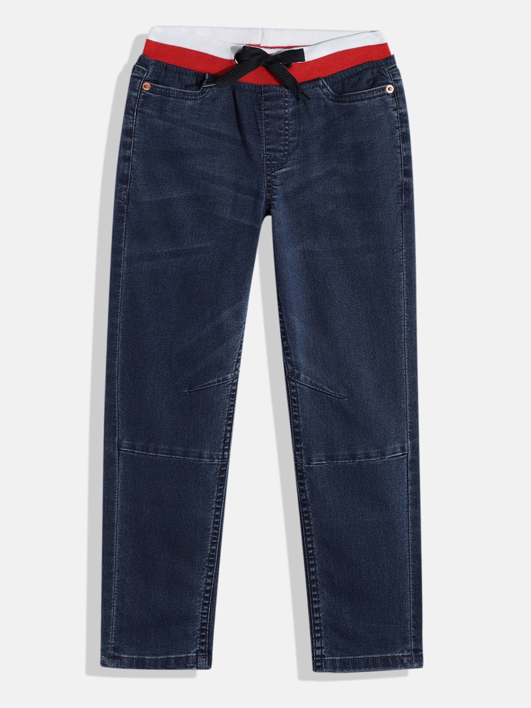 

Allen Solly Junior Boys Light Fade Stretchable Jeans, Navy blue