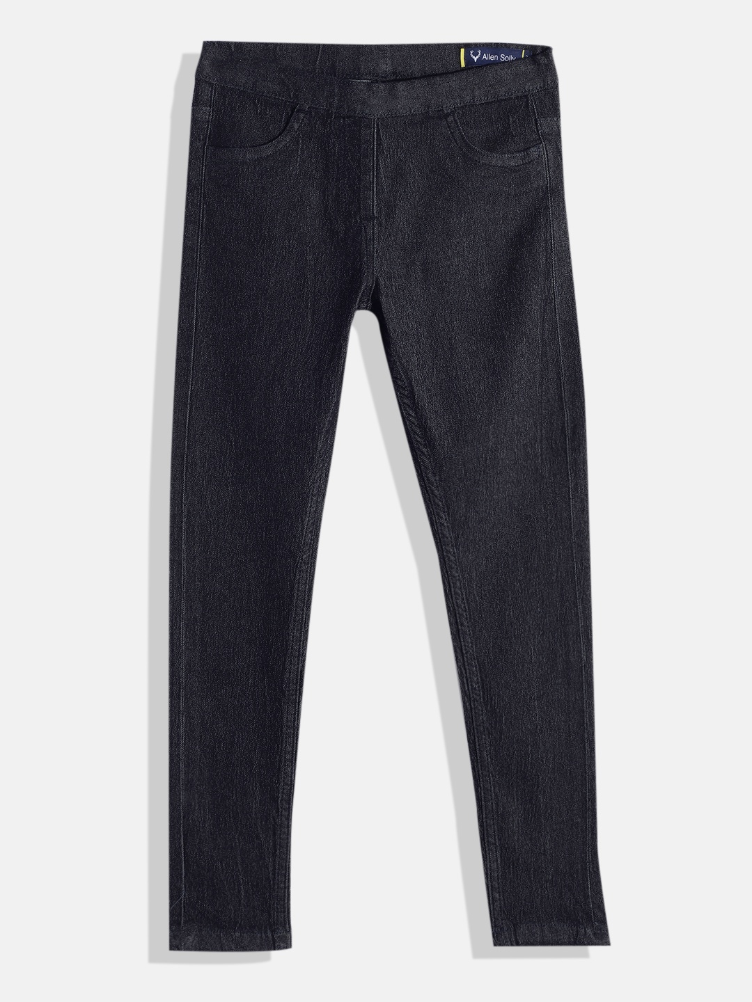 

Allen Solly Junior Girls Denim Jeggings, Navy blue