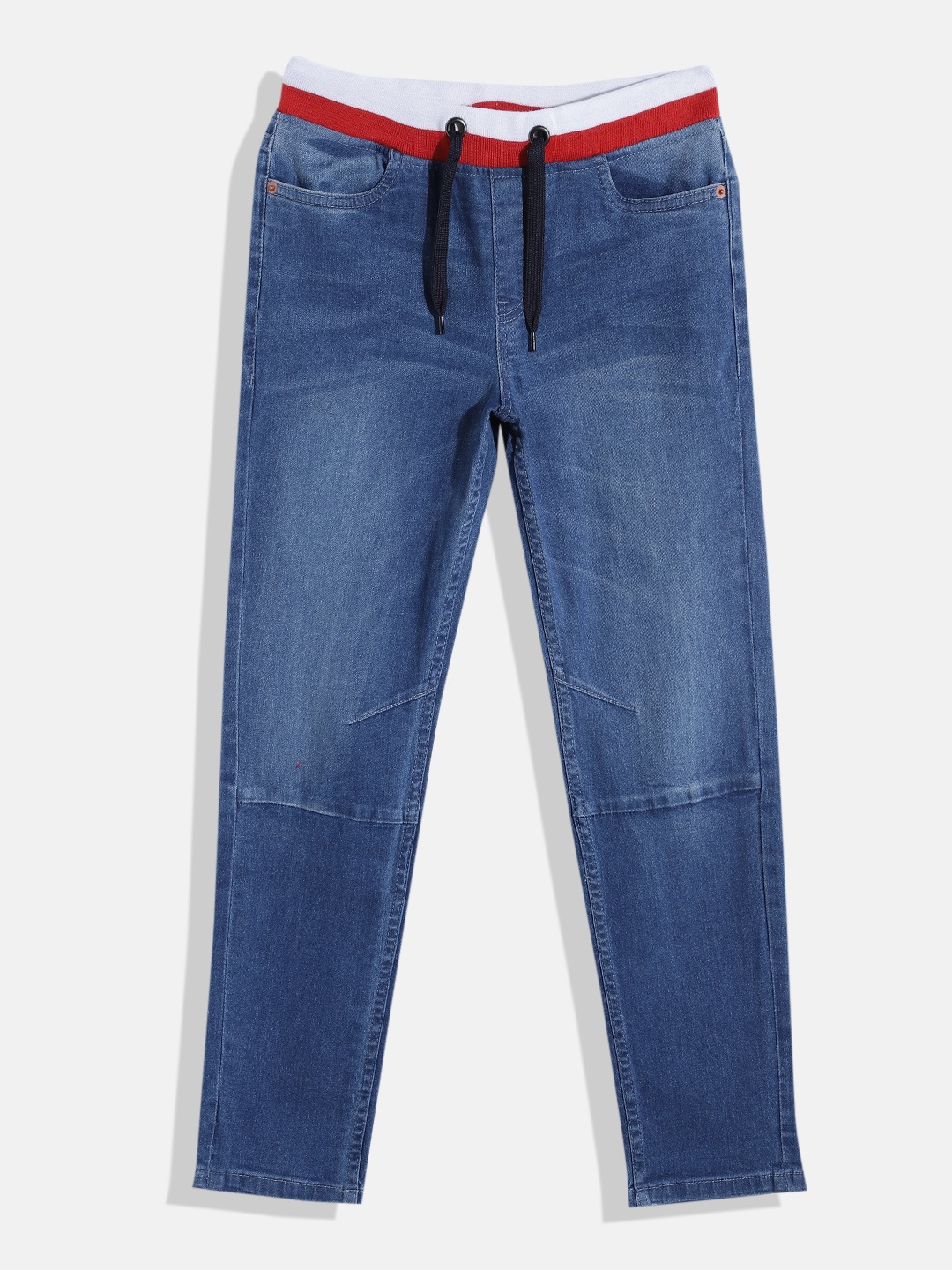 

Allen Solly Junior Boys Light Fade Stretchable Jeans, Navy blue