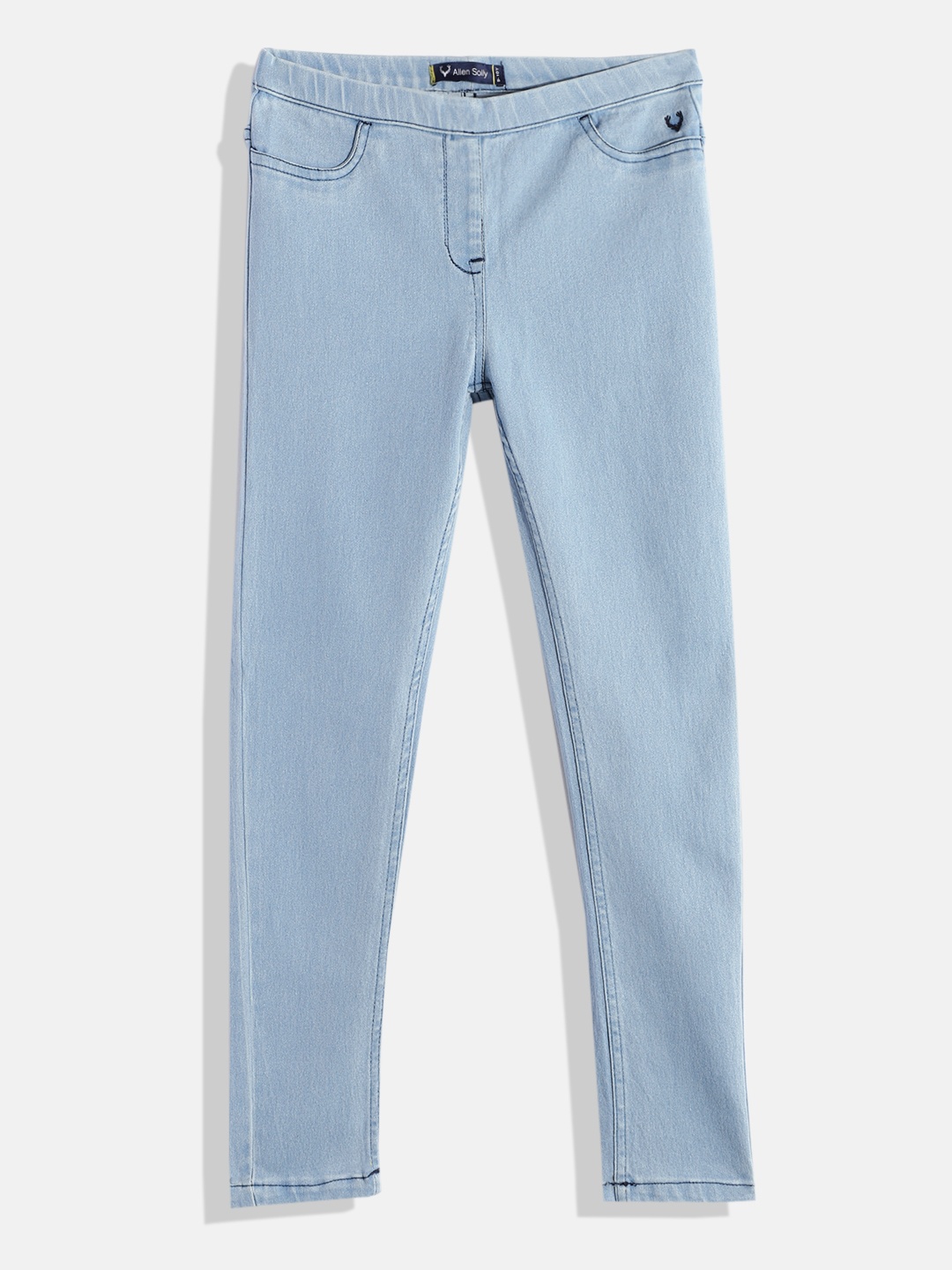 

Allen Solly Junior Girls Denim Jeggings, Blue