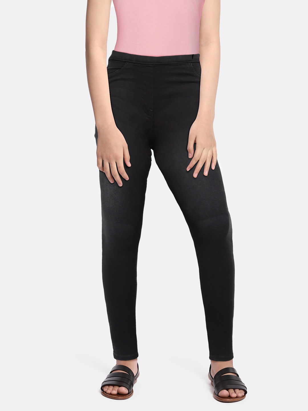 

Allen Solly Junior Girls Black Stretchable Jeggings Jeans