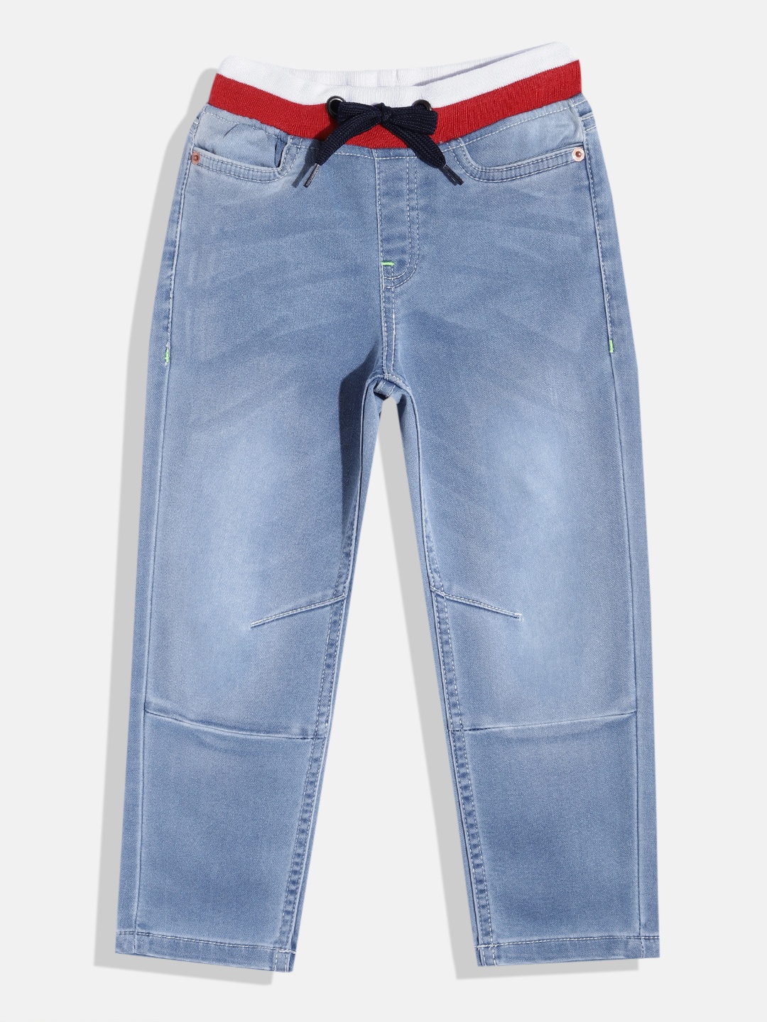 

Allen Solly Junior Boys Light Fade Stretchable Jeans, Blue