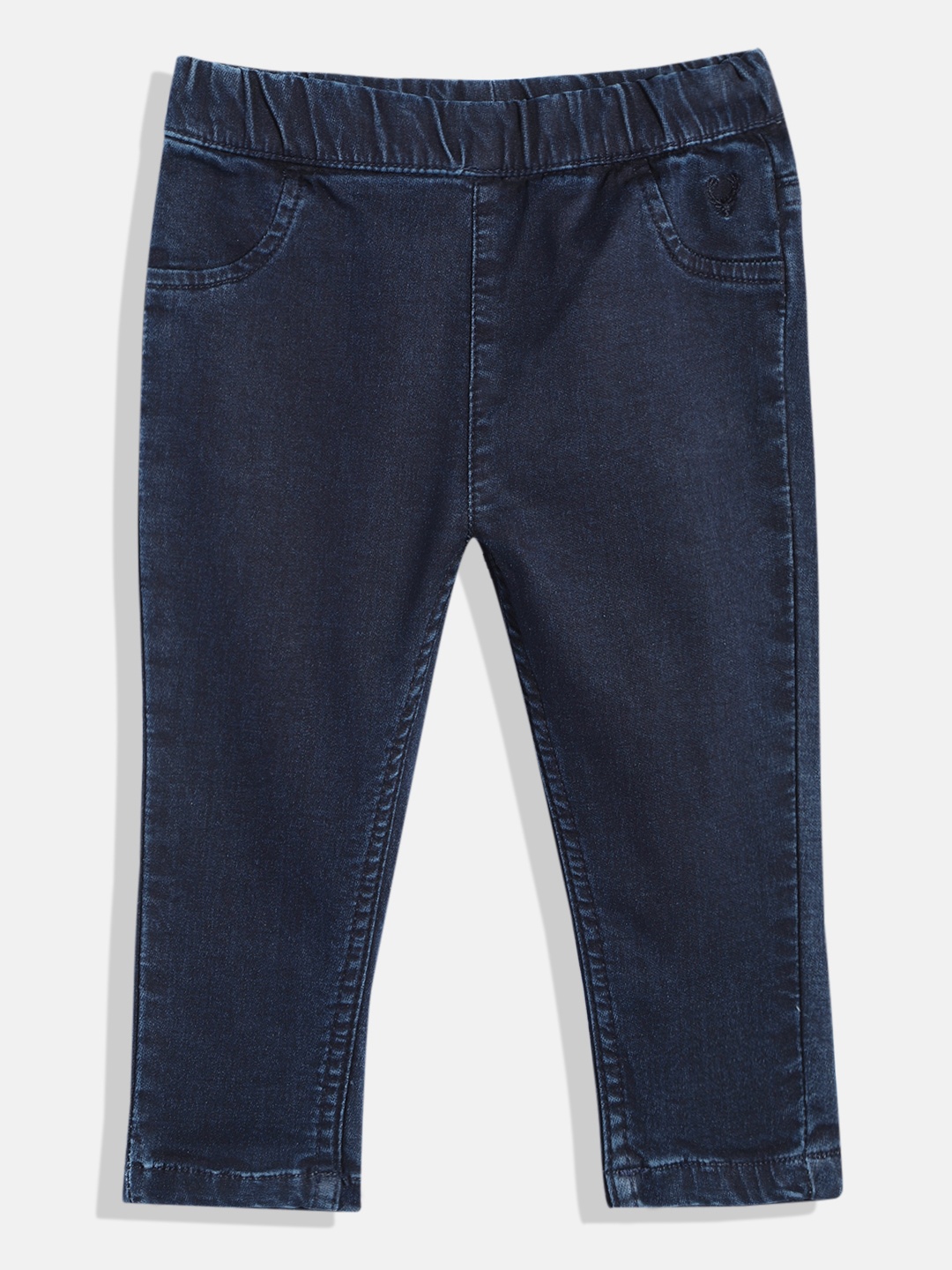 

Allen Solly Junior Girls Regular Fit Denim Jeggings, Navy blue