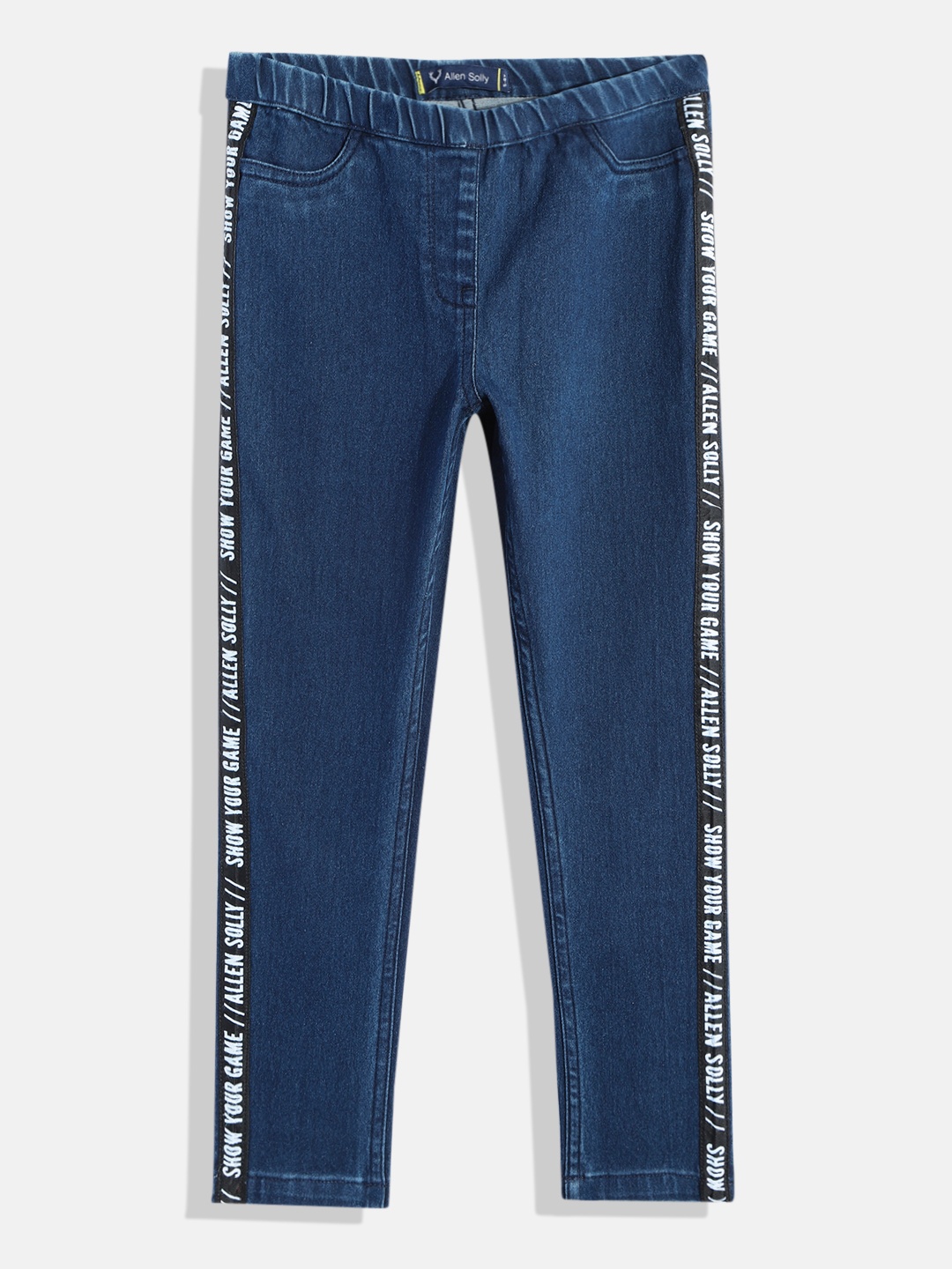 

Allen Solly Junior Girls Slim Fit Denim Jeggings, Blue