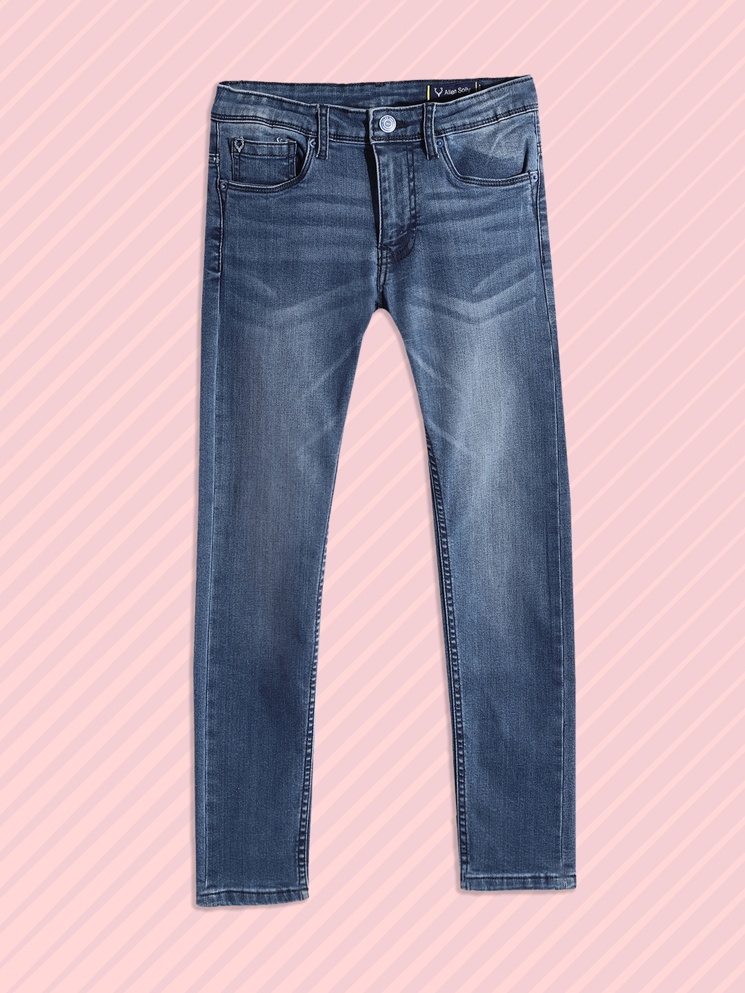 

Allen Solly Junior Boys Blue Skinny Fit Clean Look Stretchable Jeans