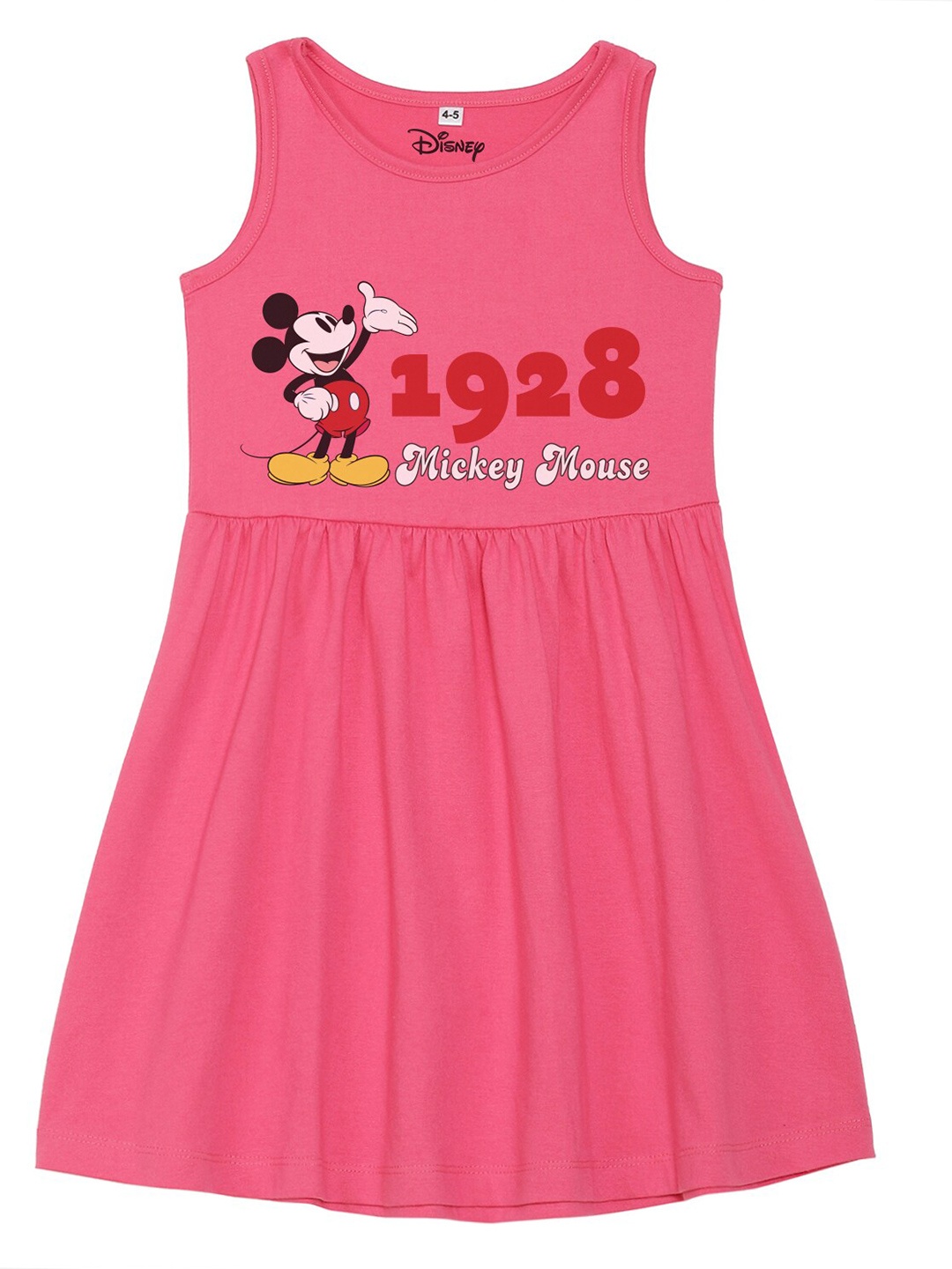 

Disney by Wear Your Mind Pink Pure Cotton Dress
