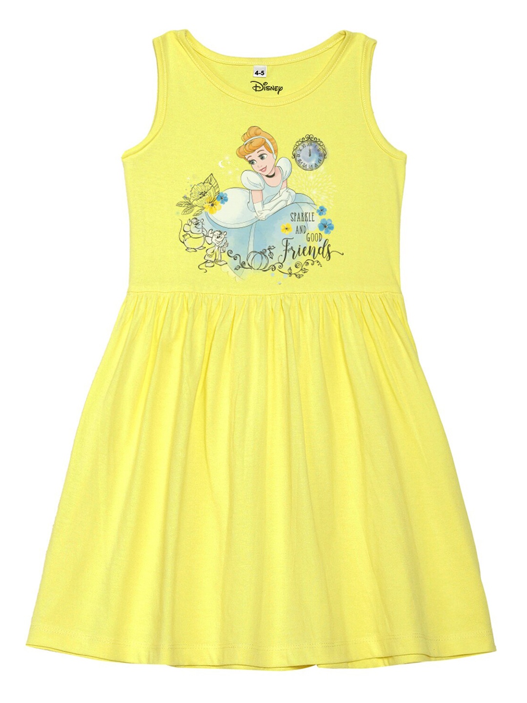 

Disney by Wear Your Mind Yellow A-Line Dress