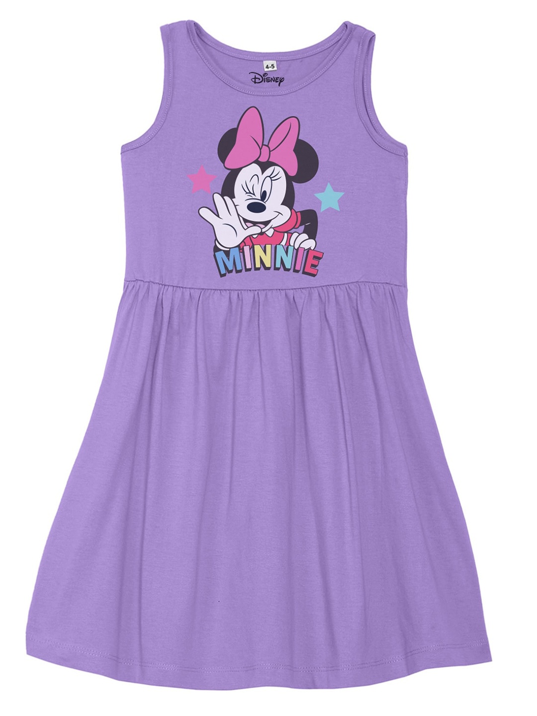 

Disney by Wear Your Mind Purple Pure Cotton Dress