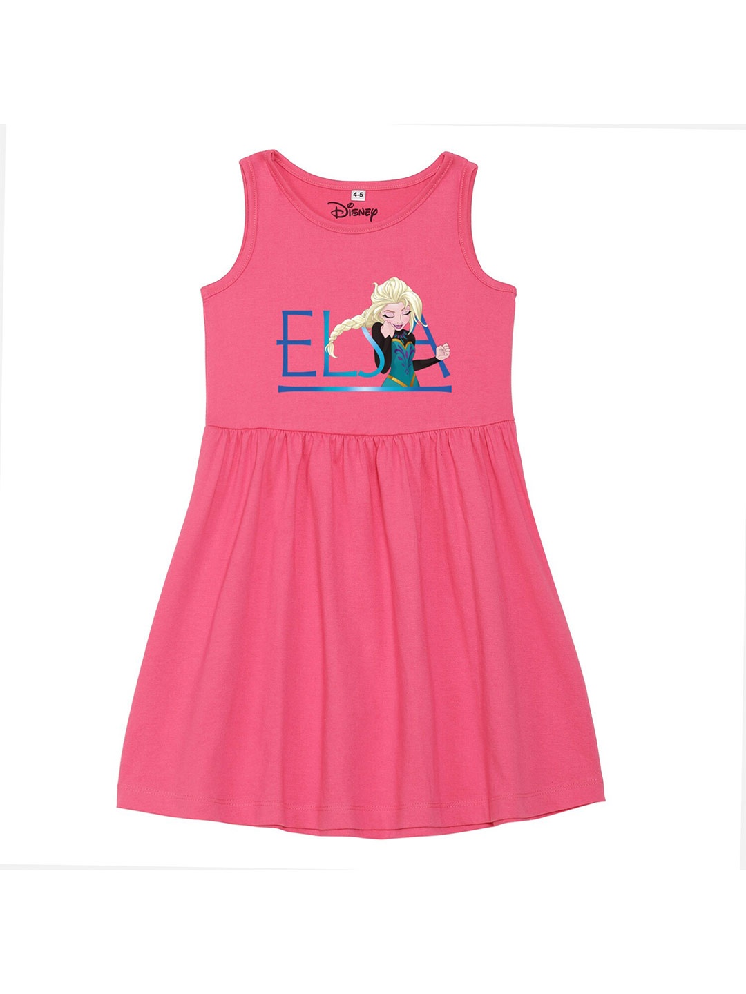 

Disney by Wear Your Mind Pink Pure Cotton Dress