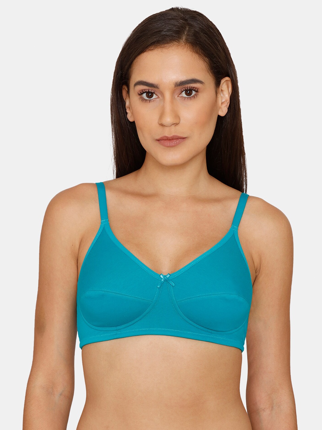 

Zivame Turquoise Blue Bra Non Padded