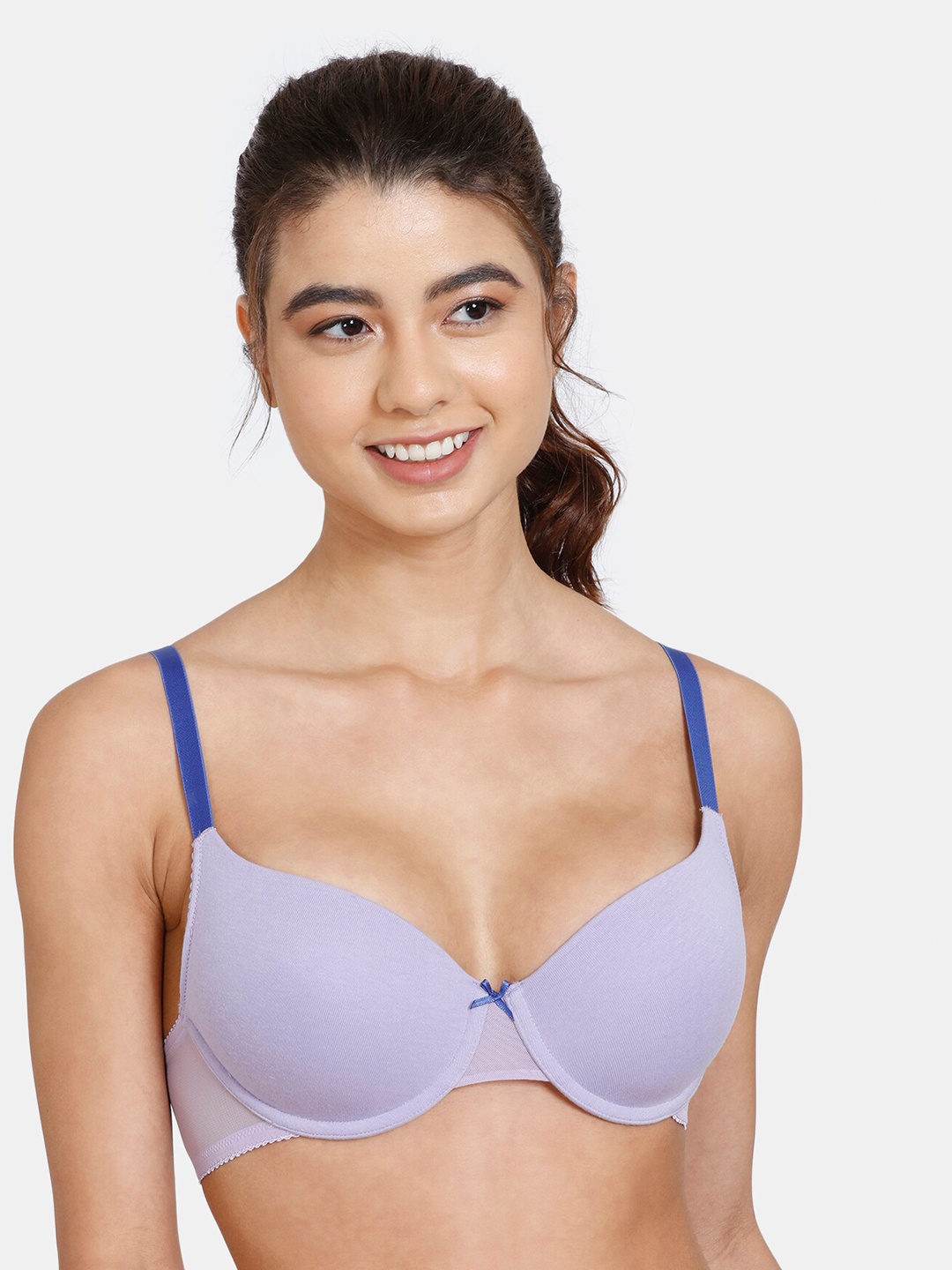 

Zivame Purple Bra Underwired Lightly Padded ZI111UFASHMPURP