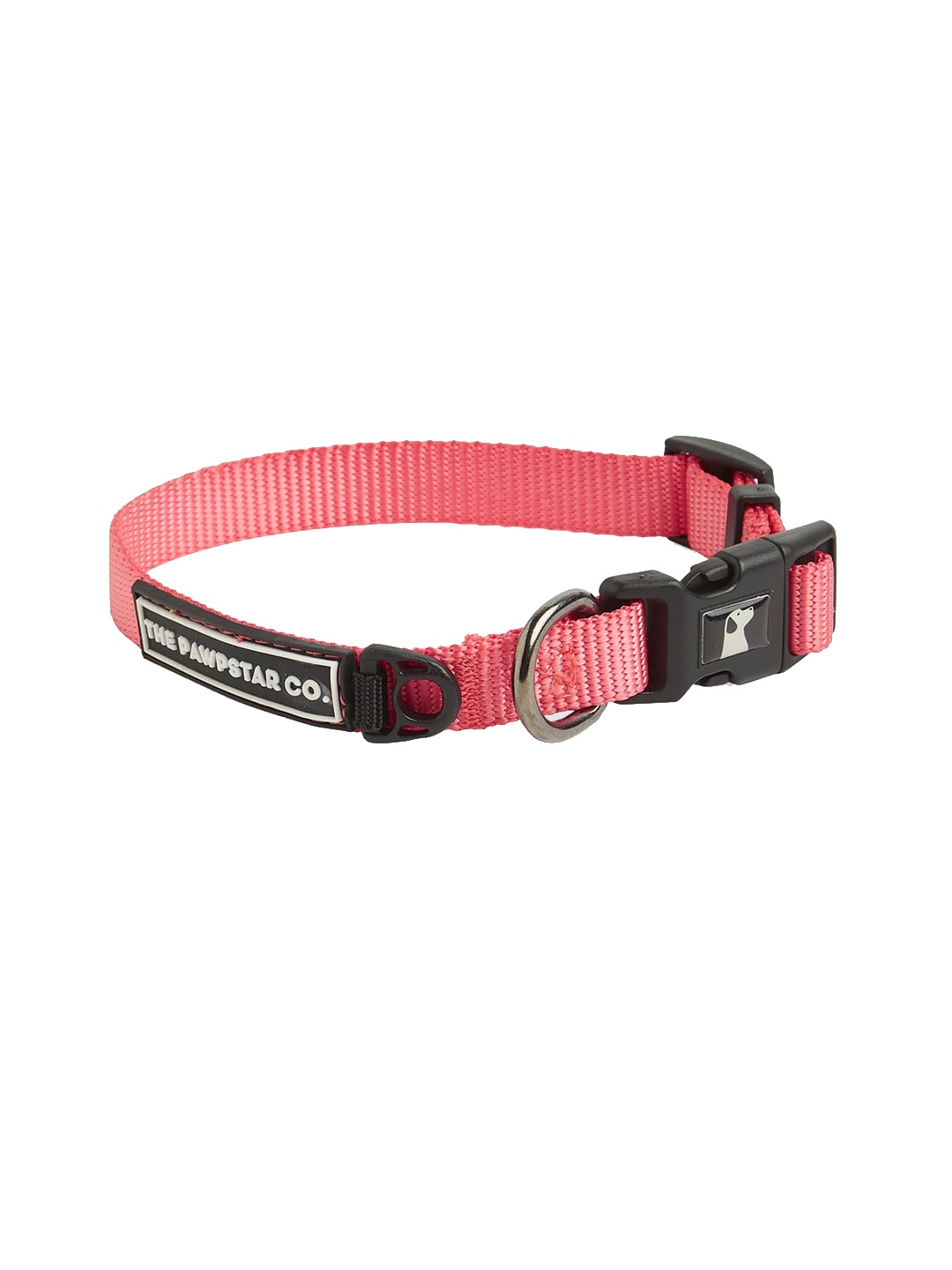 

thepawpstarco Fuchsia Pink Solid Dog Collar