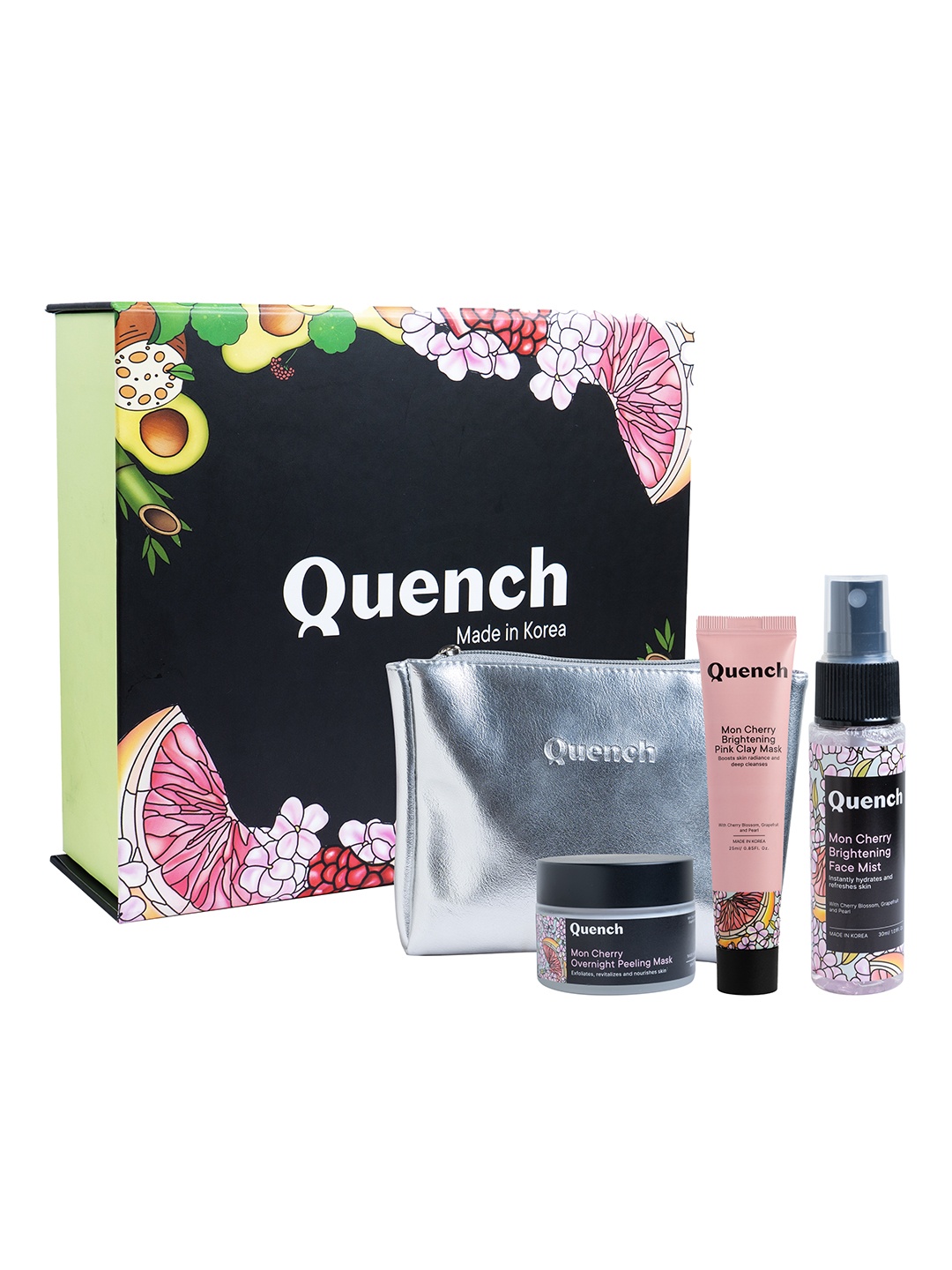 

Quench Botanics Glow Up Essentials Kit, Black