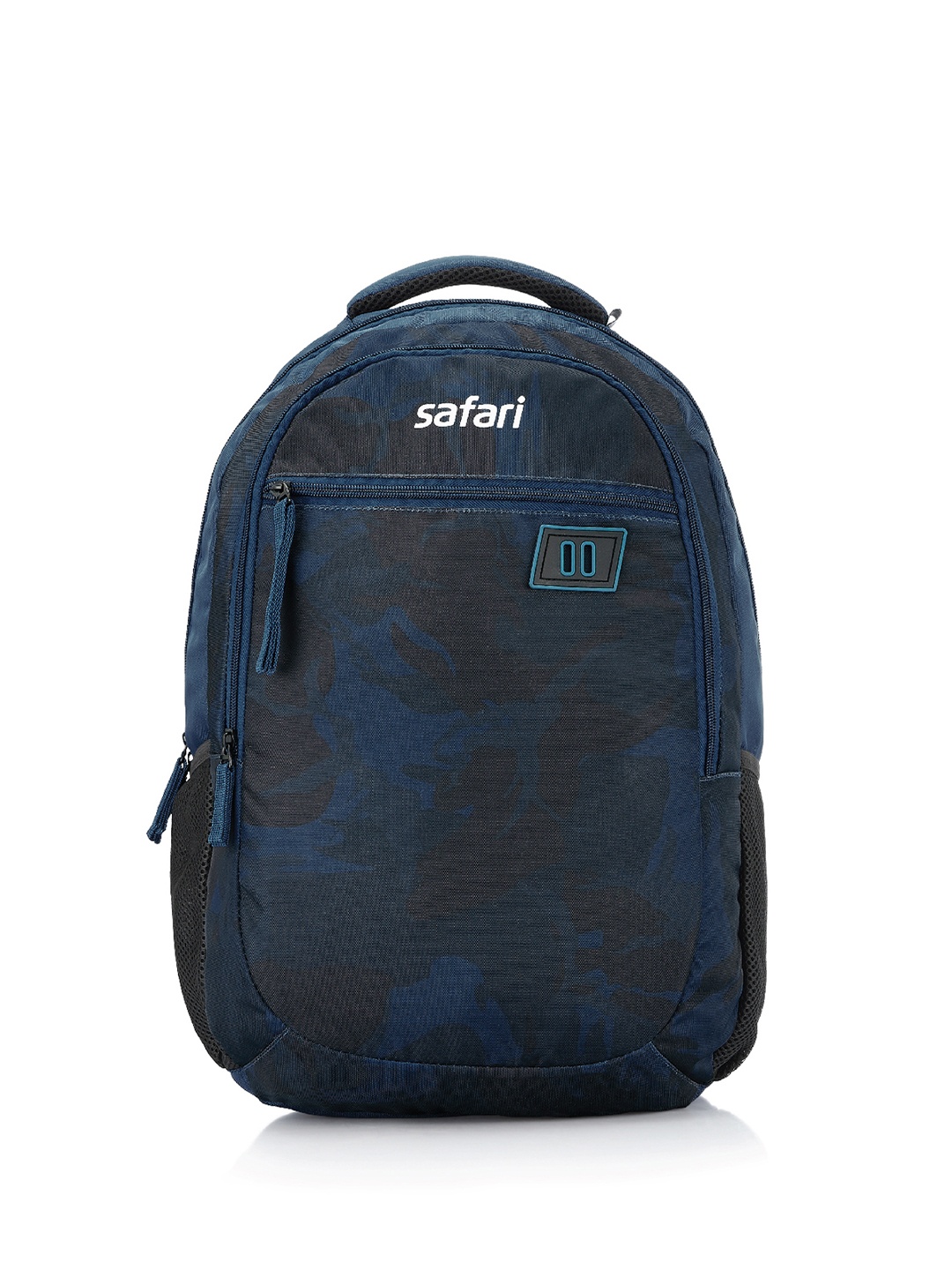 

Safari Unisex Blue & Blue Printed Backpack