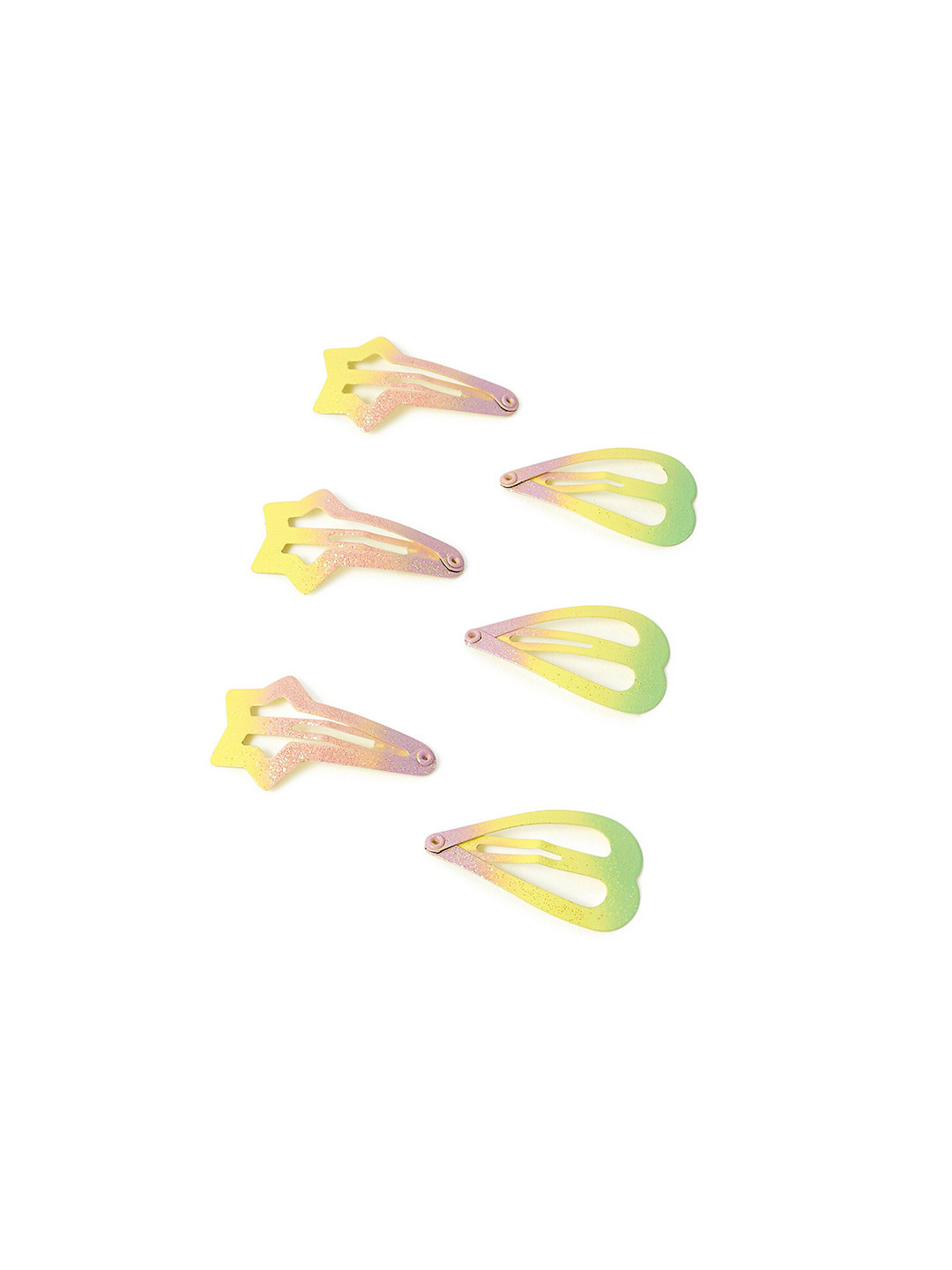 

Accessorize Girls Yellow & Green Set of 6 Tic Tac Hair Clip