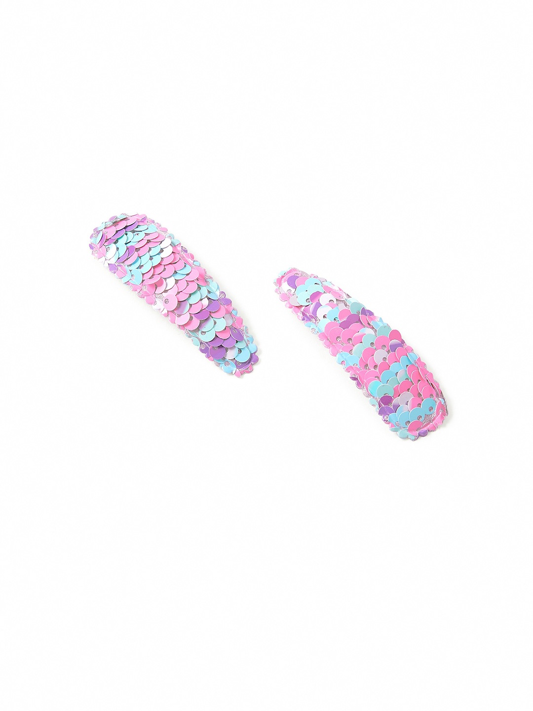 

Accessorize Girls Pink & Blue Sequin Claw Clip Set of 2