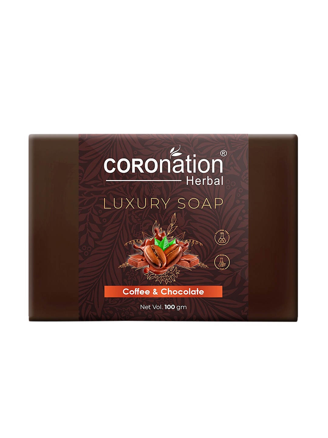 

COROnation Herbal Coffee & Chocolate Luxury Soap - 100g, Brown