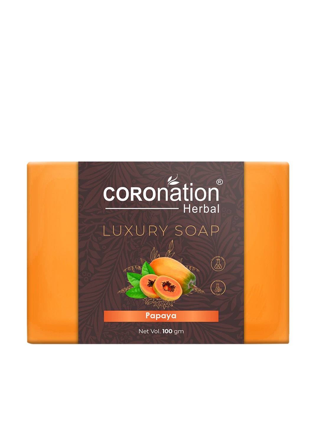 

COROnation Papaya Luxury Soap - 100 g, Orange