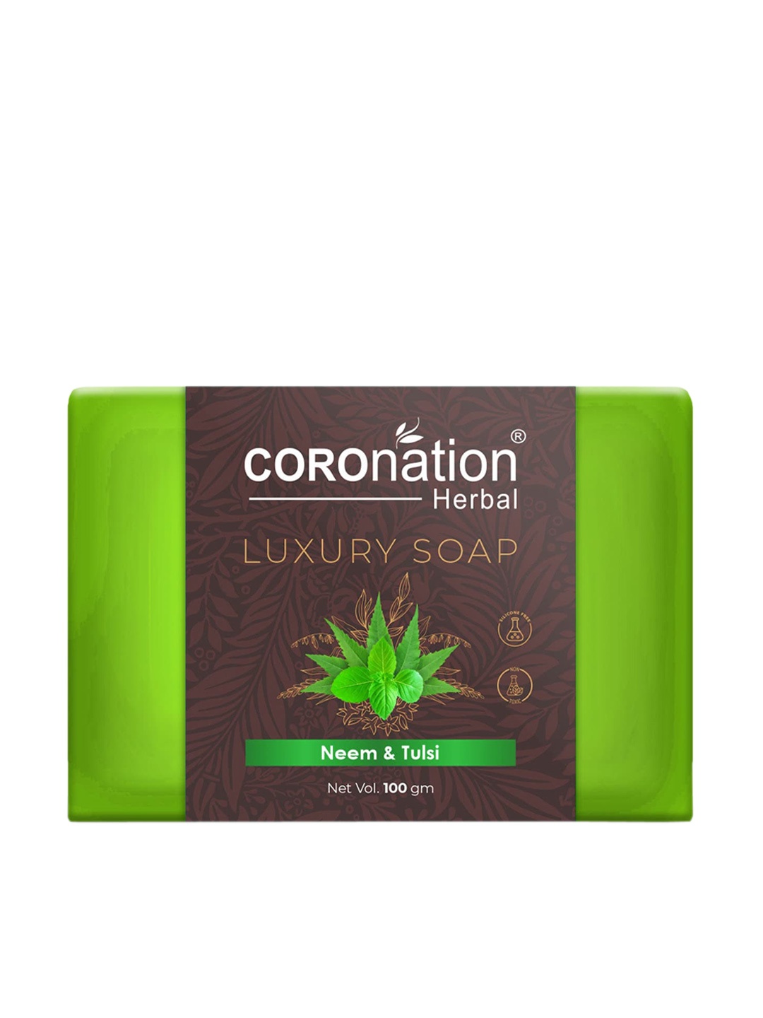 

COROnation Herbal Neem & Tulsi Luxury Soap - 100g, Green