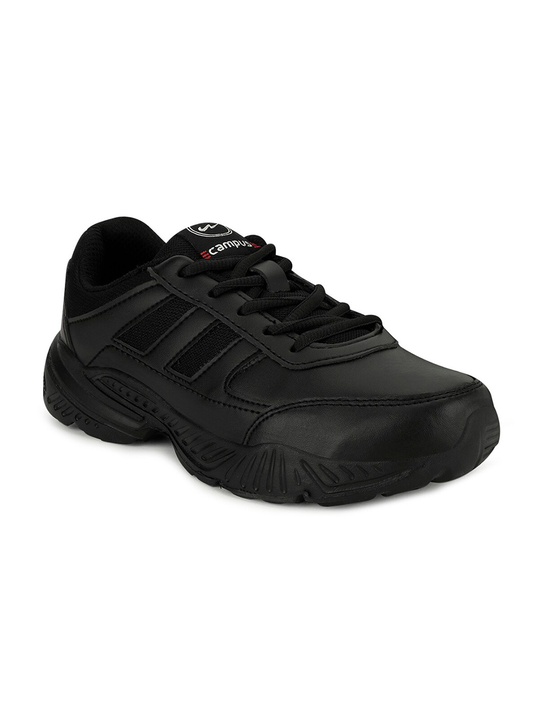 

Campus Kids Black Walking Sports Shoes