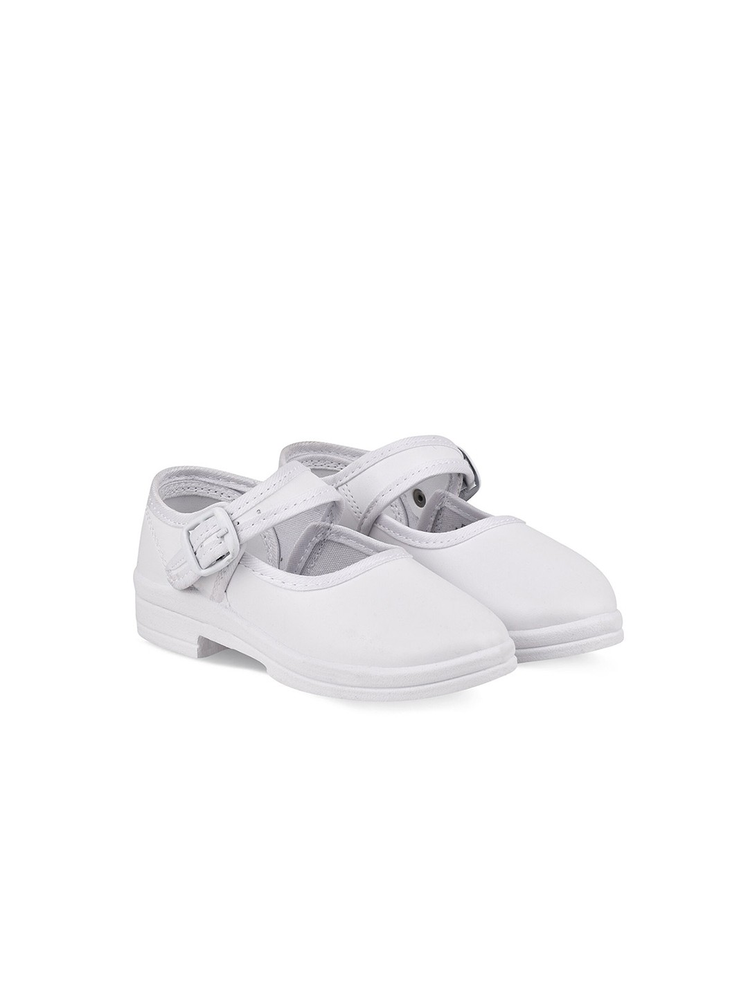 

Campus Girls White Walking Marking School Shoes