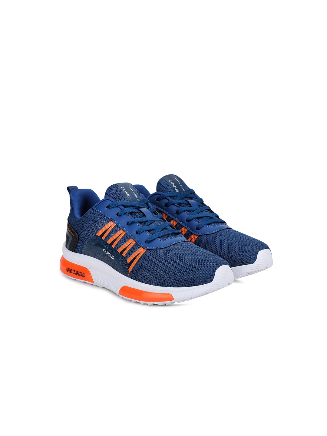 

Campus Kids Blue & Orange Mesh Running Shoes