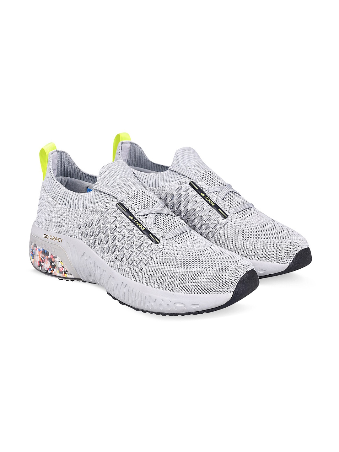 

Campus Kids Grey Mesh Running Shoes