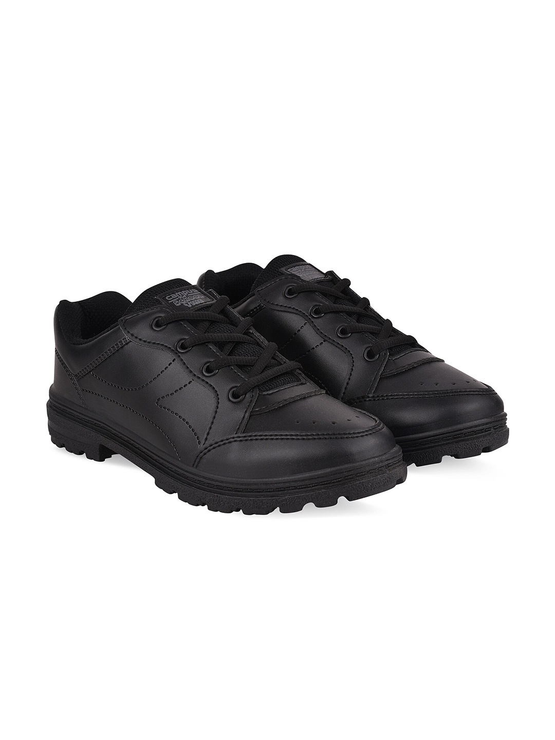 

Campus Kids Black School Shoes