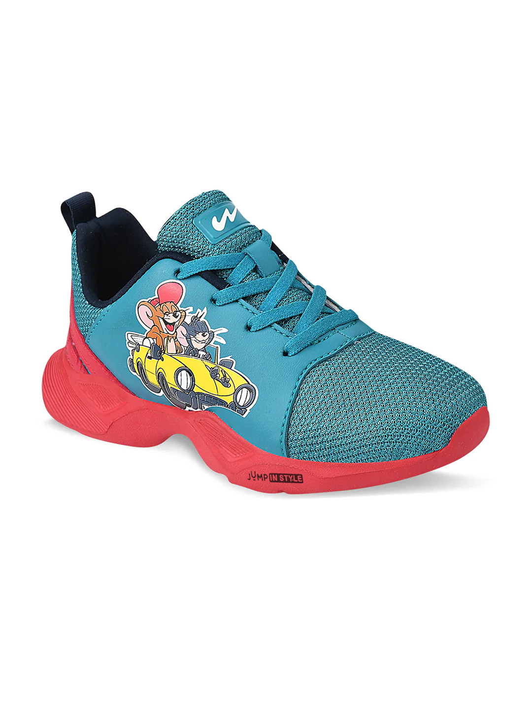 

Campus Unisex Kids Blue Mesh Running Shoes