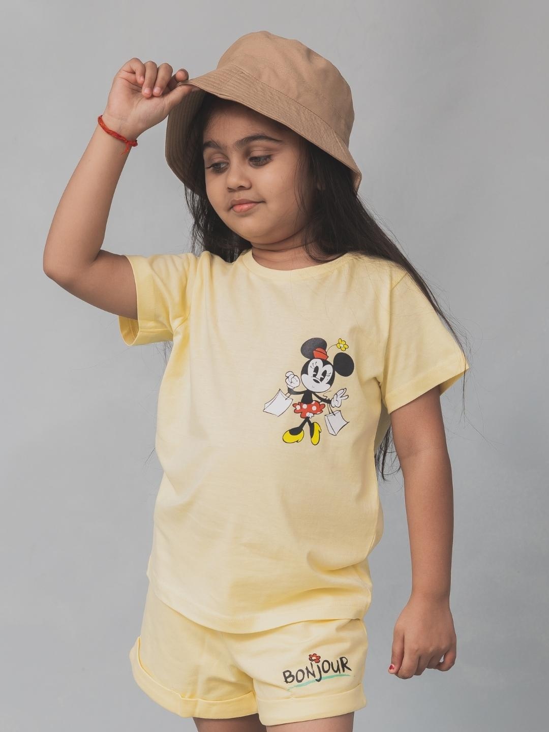 

Nap Chief Girls Yellow Bonjour Disney Minnie Mouse Clothing Set