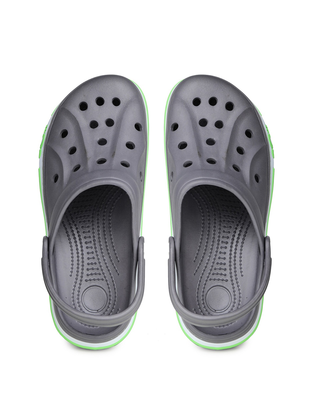 

Ego Men Grey Rubber Clogs