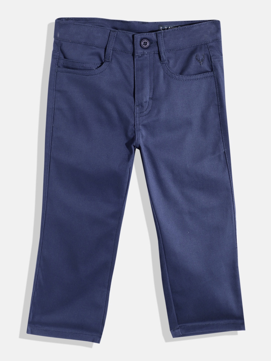 

Allen Solly Junior Boys Trousers, Navy blue