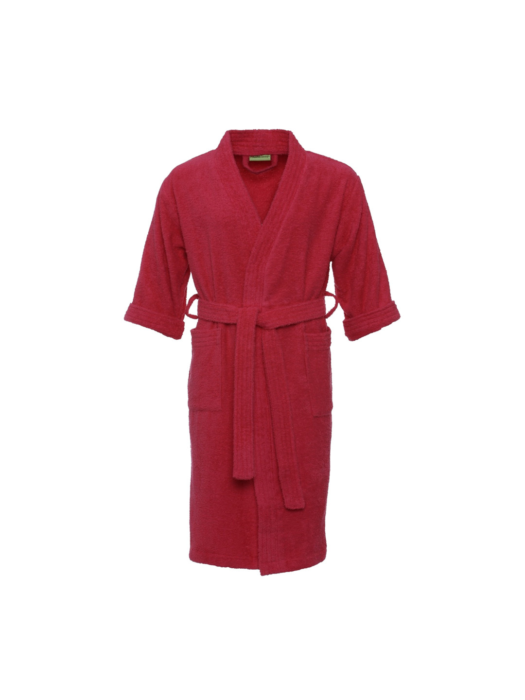 

Home Centre Unisex Fuchsia Pink Solid Bath Robe