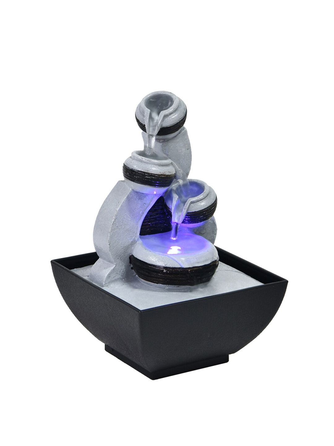 

Home Centre Black & Blue Mini Modern Indoor Fountain