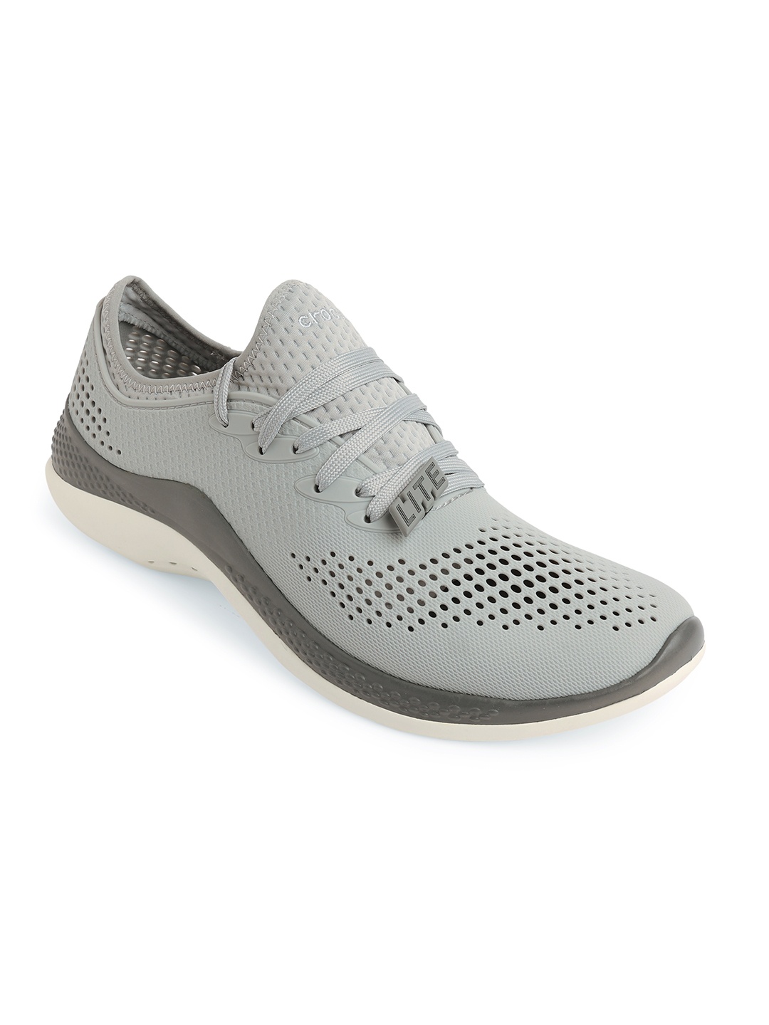 

Crocs Men Grey Perforated Sneakers